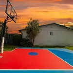 Magical Miami Retreat With Heated Pool, Mini Golf, And Basketball Court L19